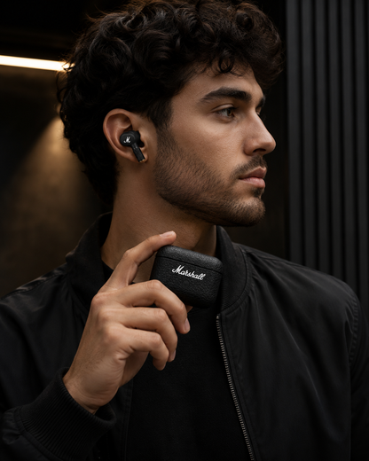 Marshall Wireless Earbuds – HD Sound & Comfortable Fit