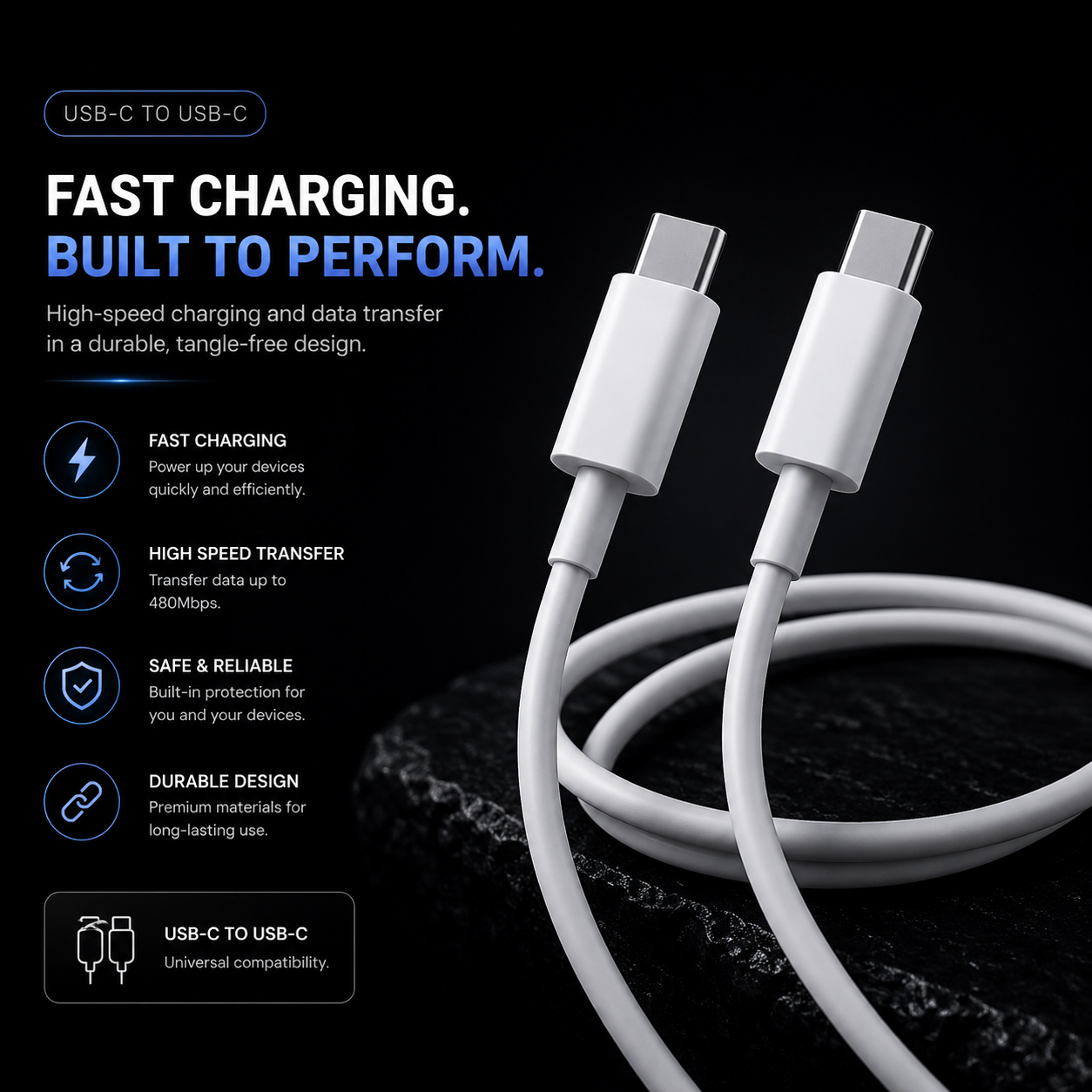 Plugkart TurboLink C to C Cable