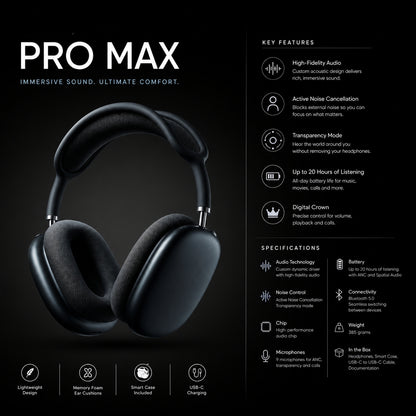 AirPods Max Over-Ear Bluetooth Headphones | Premium Sound Edition